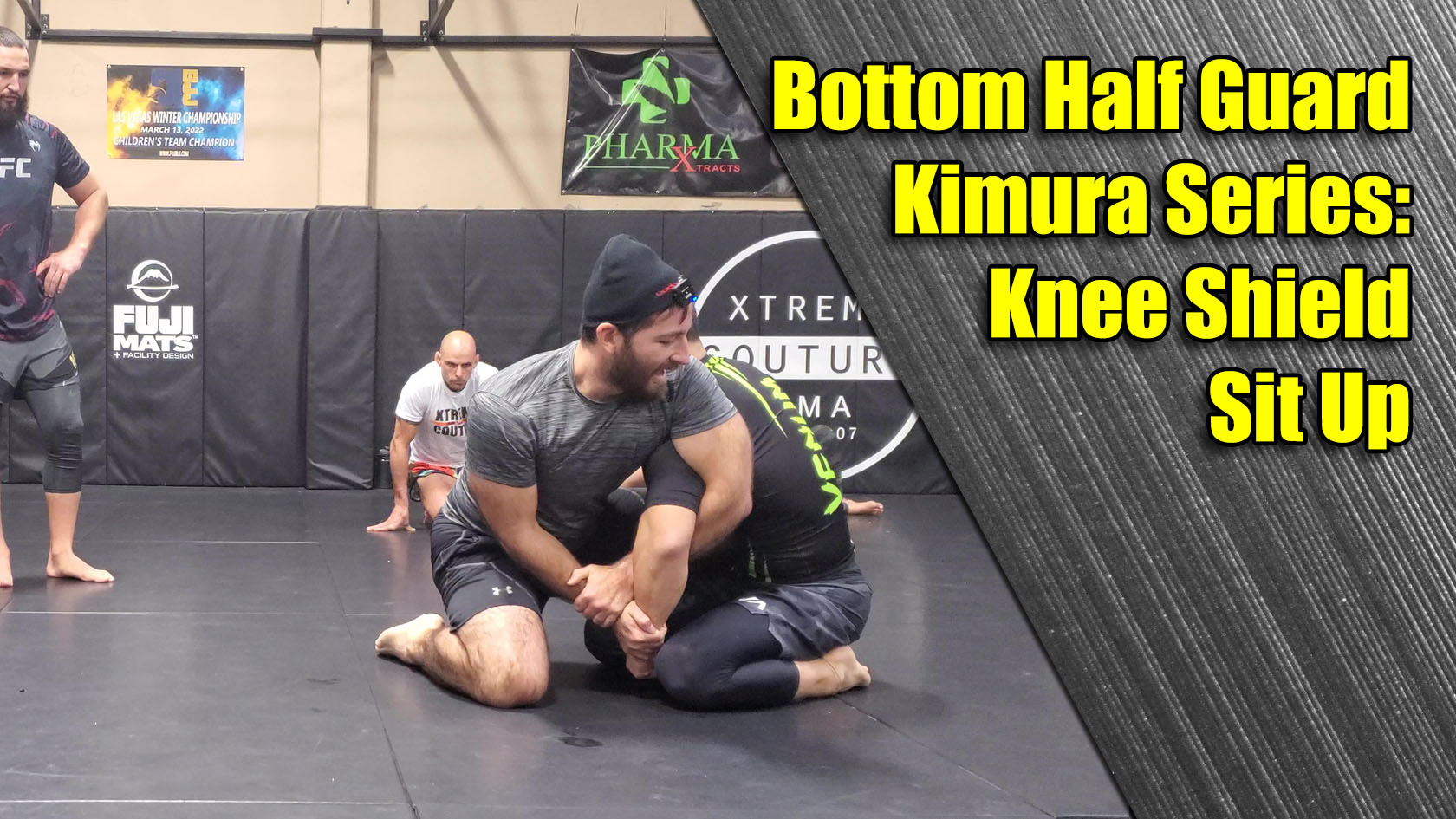 Bottom Half Guard Kimura Series Knee Shield Sit Up David